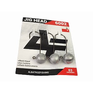 Anzol Albatroz Jig Head 2/0#- Ref- 6002