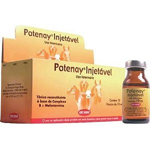 Potenay Injetavel 10ml - Caixa c/ 10 Frascos