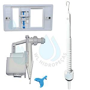 Kit Mecanismo De Comando Com Boia Pfc E Obturador Coaxial