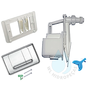 Kit Reparo Bóia Pfc E Acabamento Premium Cromado Ecoline