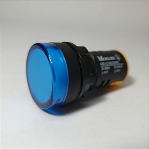 Sinaleiro multiled azul 220VAC 22,3mm IP65