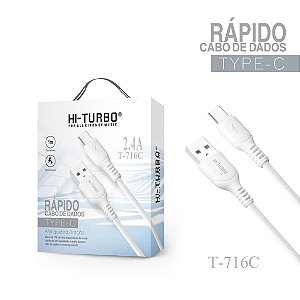 Cabo Type-C | Anti-Quebra | Modelo: T-716C