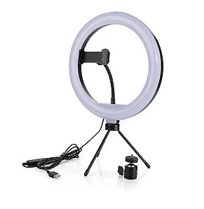 Ring Light de Mesa 8 Polegadas | Modelo: WRS-0812