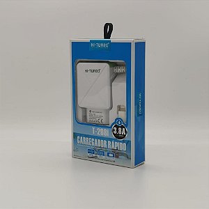 Carregador Rápido iOS | 3.8A | Modelo: T-208I