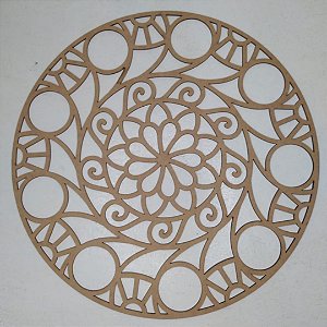 Mandala Circular MDF