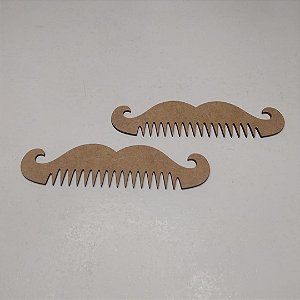 Pente Bigode MDF