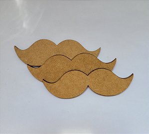 Kit 3 Recortes Bigodes MDF
