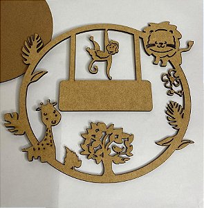 Guirlanda Safari Baby MDF