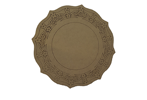 Sousplat Decorado