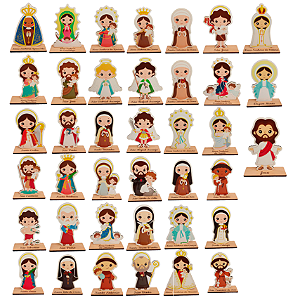 Lembrancinha Santinhos Catolicos Mdf 3mm