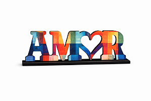 Decoração de Mesa AMOR