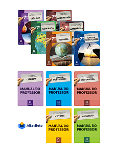Kit Coleção Ômega - 7º ano - Livro do Aluno - Com manual do professor