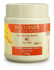 Banho de Creme Mel Nutritivo 250 G Bio Extratus