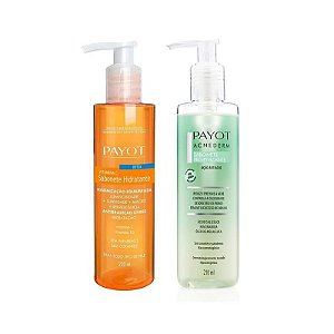 Kit 2 Sabonete Líquido Facial Vitamina C e Sabonete Acnederm Payot - 220ml