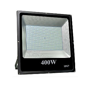 Refletor Holofote LED 400W 6500K  Luz Branca Fria  IP67