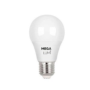 Lâmpada LED MEGA LUMI Bulbo 9w A60 6500k E27 Bivolt