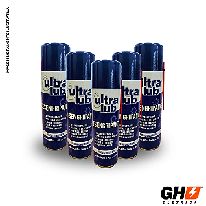Kit com 5 Desengripante Multiuso UltraLub 300ml