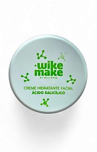 Creme Hidratante Facial Ácido Salicílico Wike Make By Miss Rôse120ml