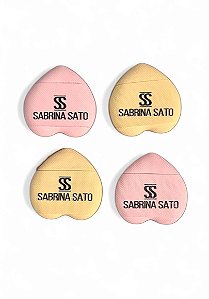 Kit com 04 Esponjas para Maquiagem Sabrina Sato
