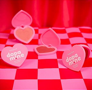 Blush Compacto Dopamine Shy Cheeks Ruby Rose