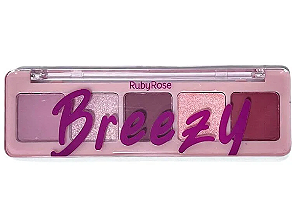 Paleta de sombras Elements Flood e Breezy Ruby Rose