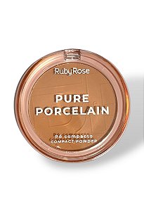 Pó Compacto Pure Porcelain Tons Escuros Ruby Rose