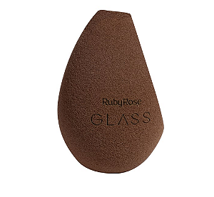 Esponja de Maquiagem Flat Mirror Glass Ruby Rose