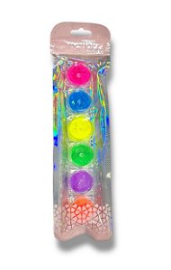 Kit 6 Sombra Neon em Pó
