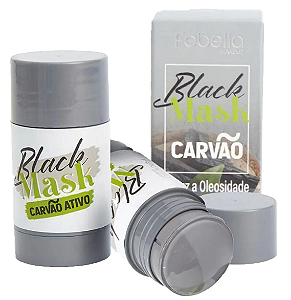Mascara Carvão Ativo Mask Black Stick Febella