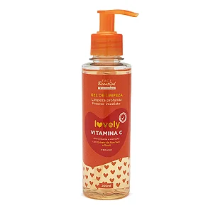 Gel de Limpeza Lovely Vitamina C Face Beautiful 200ml