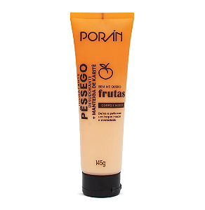 Hidratante Desodorante de Pêssego + Manteiga de Karité Porán 145g