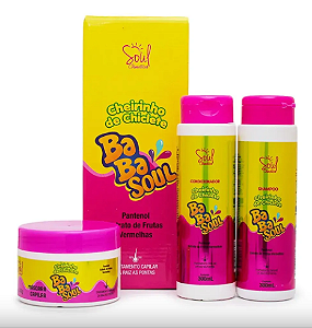 Kit Capilar BabaSoul Tutti-Frutti Soul Cosméticos