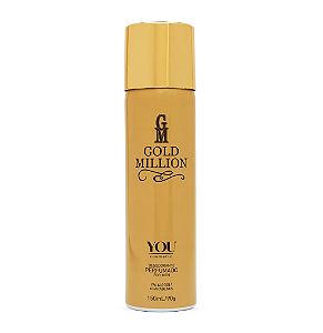 Desodorante Perfumado Queen Million For Women YOU Cosmetic 150ml