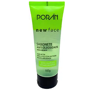 Sabonete Liquido Anti Oleosidade New Face Porán 100g