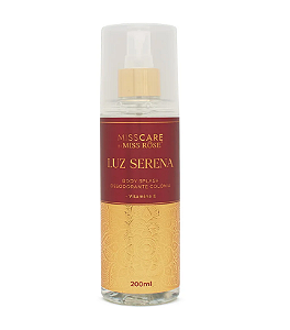 Body Splash Luz Serena com 200ml Miss Rôse