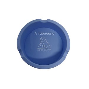 Cinzeiro De Silicone Squadafum - Azul