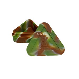 Pote De Silicone Triangular Slick Squadafum - Camuflado - 13ml