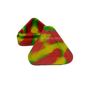 Pote De Silicone Triangular Slick Squadafum - Bob Marley - 13ml