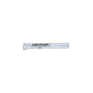 Piteira De Vidro Ultra420 Longa Preto - 6mm