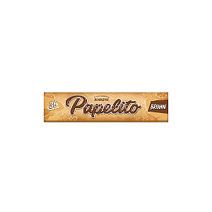 Seda Papelito Brown King Size C/ 36 Folhas