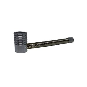 Pipe De Metal Flexível Cromado - 120mm