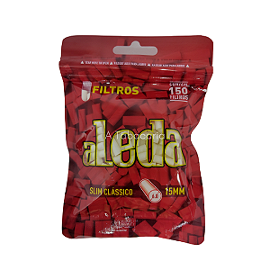 Filtros aLeda Slim De 15mm - Pacote C/ 150