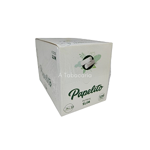 Caixa de Filtro Papelito Slim 15mm - C/ 10 bags