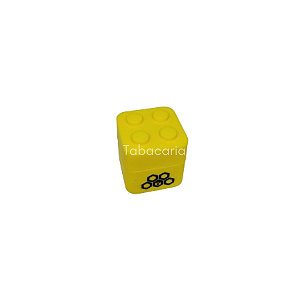 Pote De Silicone Lego Amarelo Cultura Dab - 11ml