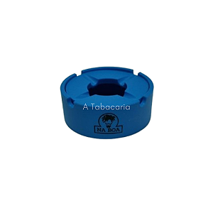 Cinzeiro De Silicone Na Boa - Azul