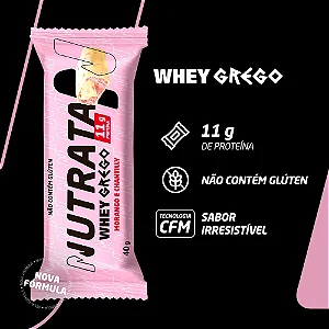 Barrinha de Proteína Grego Bar Nutrata