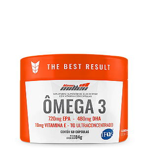Ômega 3 + Vitamina E New Millen 60 cápsulas