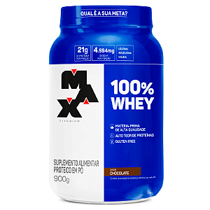 100% Whey Max Titanium 900g