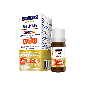 Vitamina D3 Mais 2000UI Catarinense 20mL
