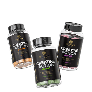 Creatine Action Gummy Essential 60 gomas